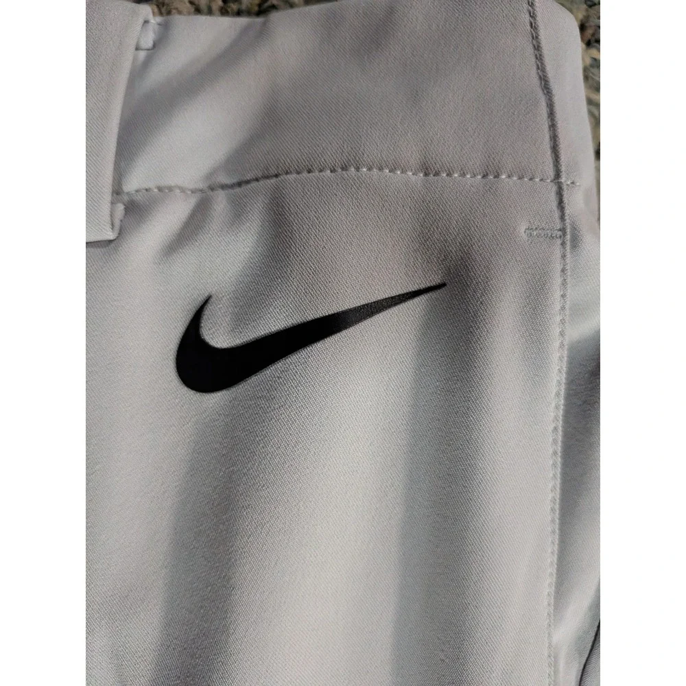 Nike On-Field Baseball Pants Mens Grey Athletic Performance 556691-58028